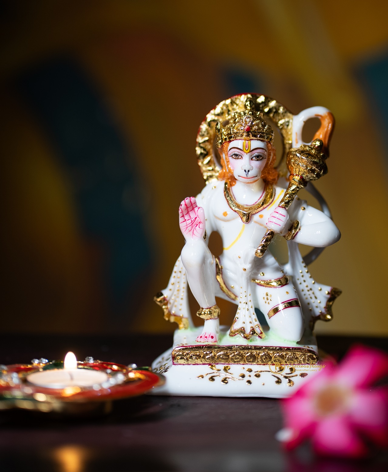 Hanuman Idol Made Of Resin