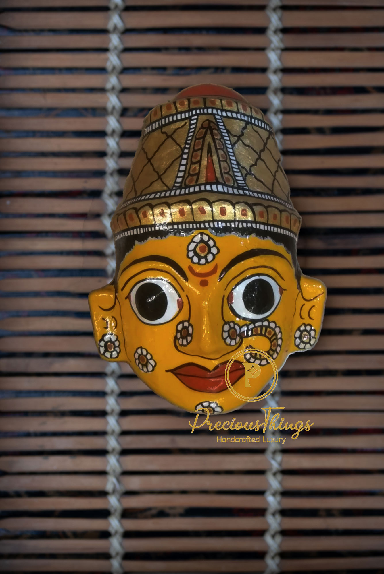 Handcrafted Radha Cheriyal Mask