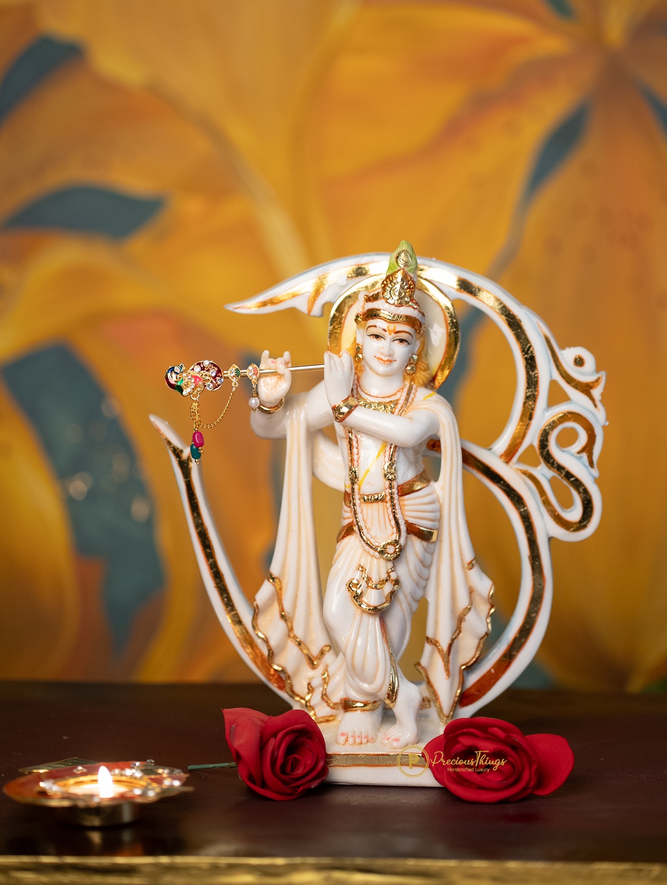 Krishna Idol Made Of Resin