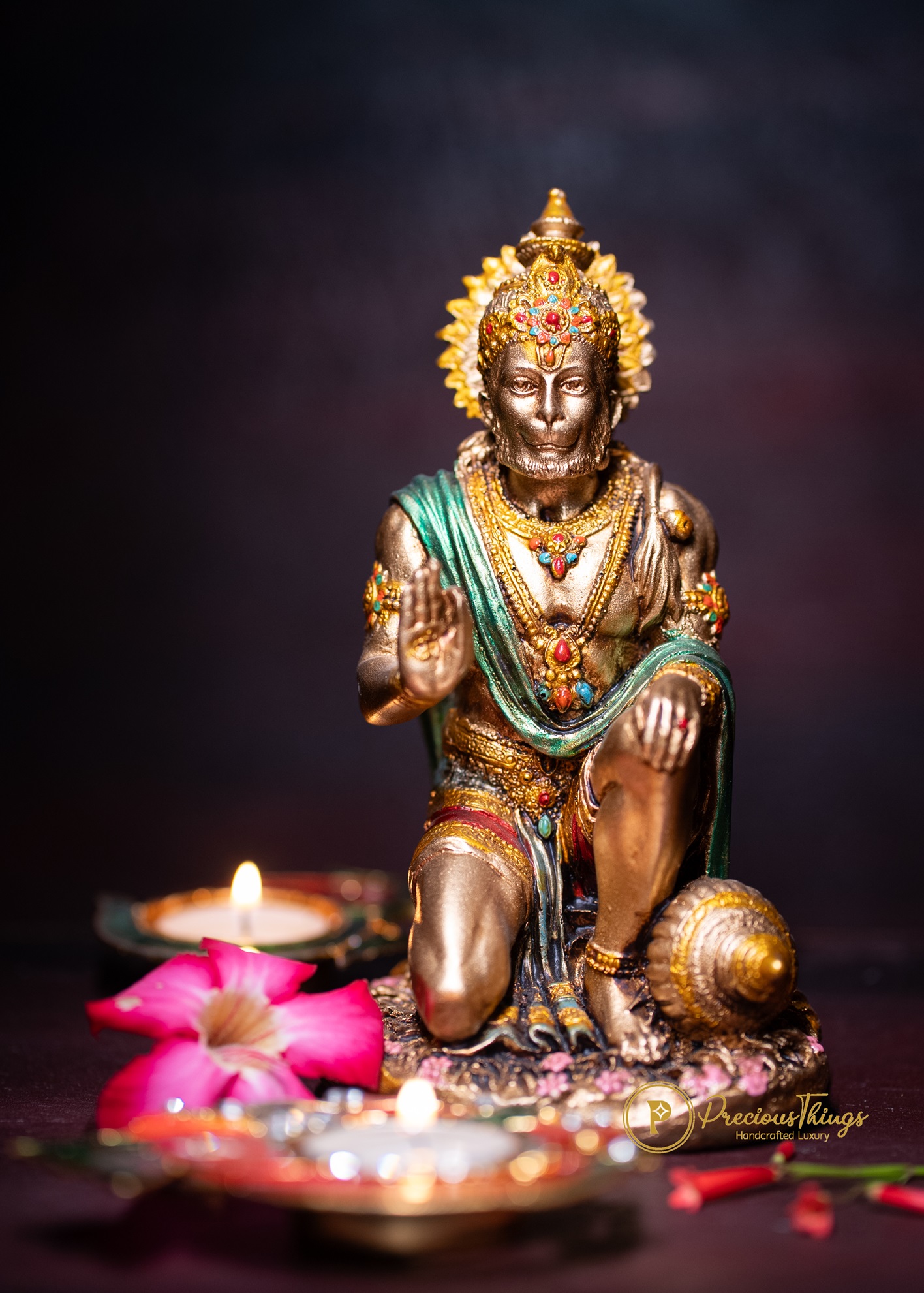 Resin Hanuman Idol