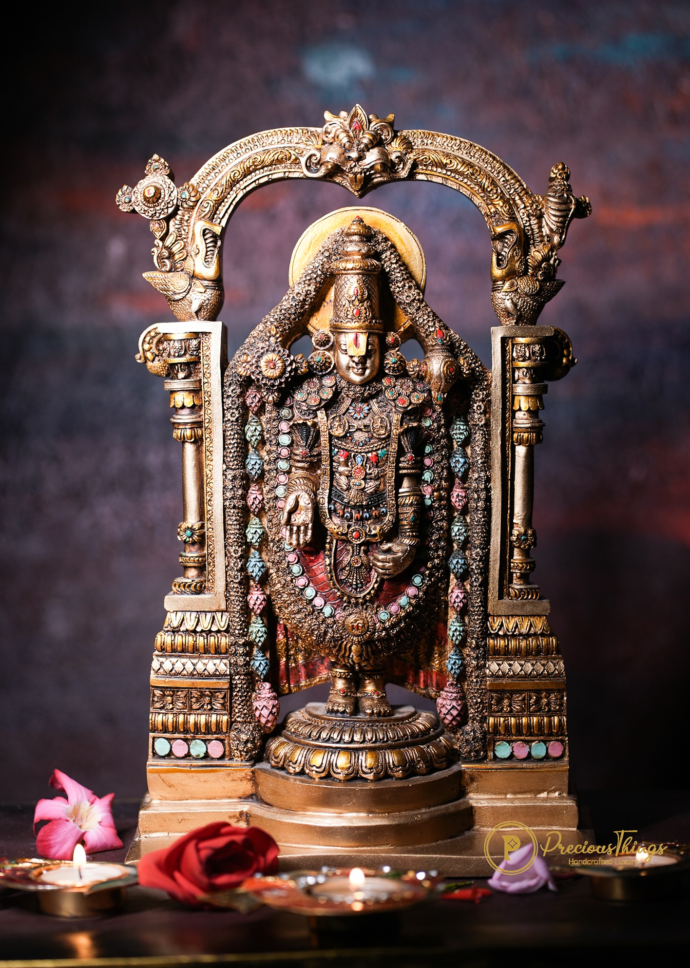 Tirupati Balaji Resin Idol